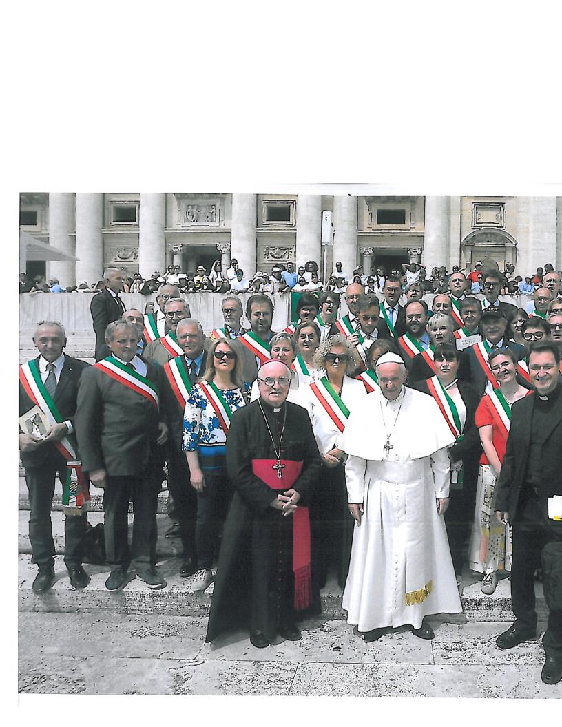 SINDACI DEL PINEROLESE DAL PAPA